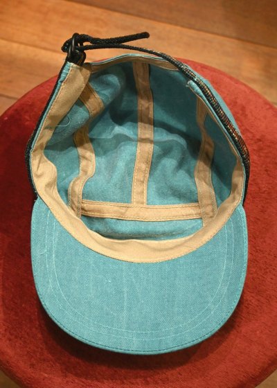 画像3: (クリックポスト185円も可)80-90s L.L BEAN LONGBILL CAP チロリアンテープ エルエルビーン ロングビルキャップ(Green)アメリカ製 ビンテージ