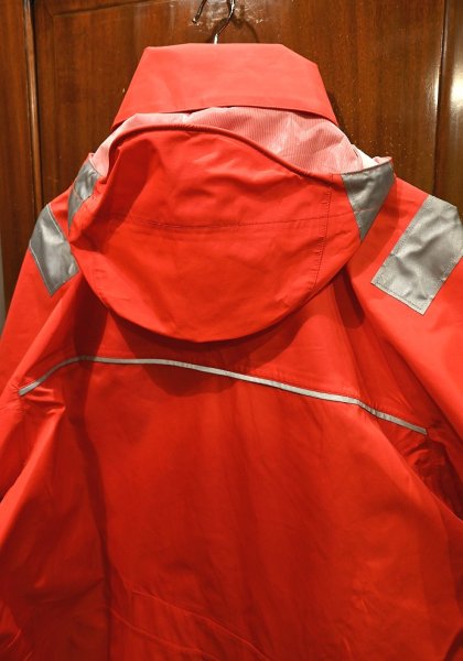 画像9: 90s PATAGONIA SAILING LONG PULLOVER パタゴニア セイリング ロングプルオーバー(朱色/S)香港製 ビンテージ (9)