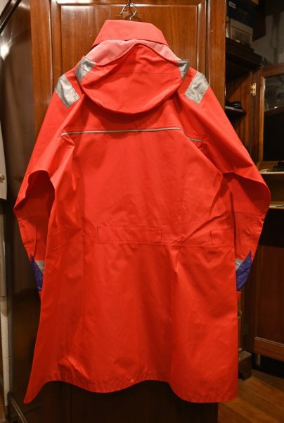 画像8: 90s PATAGONIA SAILING LONG PULLOVER パタゴニア セイリング ロングプルオーバー(朱色/S)香港製 ビンテージ (8)