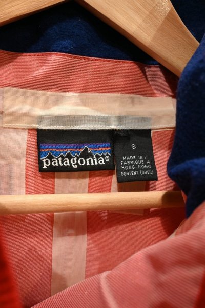 画像7: 90s PATAGONIA SAILING LONG PULLOVER パタゴニア セイリング ロングプルオーバー(朱色/S)香港製 ビンテージ (7)