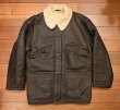 画像1: SAWYER of NAPA Sheep Leather Mouton シープスキン/ムートンジャケット アメリカ製(BROWN/M)NAPA ビンテージ (1)