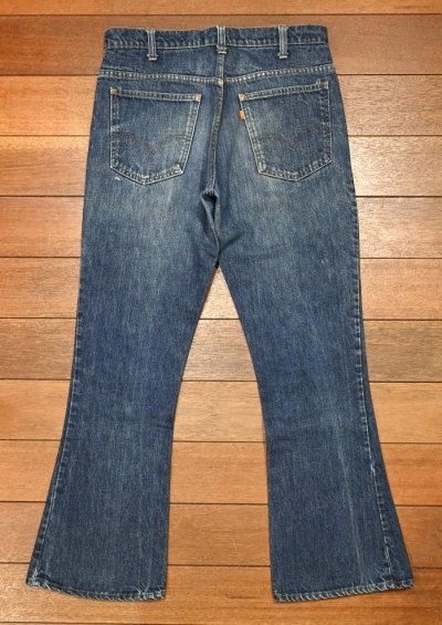 画像3: 74'y LEVI'S リーバイス 646 ベルボトム オレンジタブ(実寸W32 L30)ビンテージ