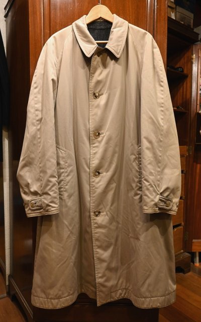 画像3: INVERTERE Reversible Coat インバーティア リバーシブル バルマカーンコート イングランド製(46LONG)中古 ビンテージ