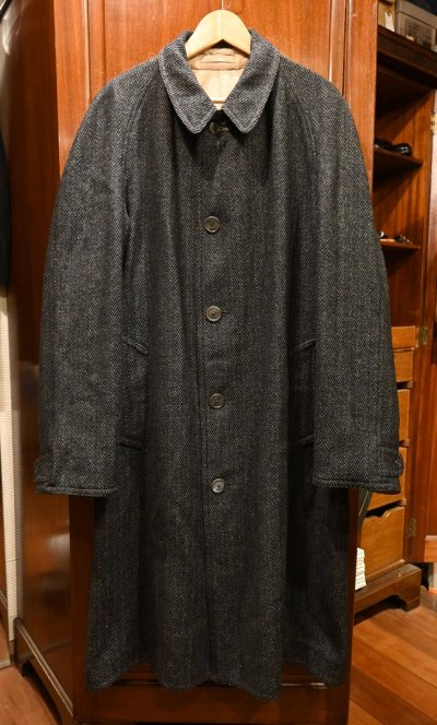 画像1: INVERTERE Reversible Coat インバーティア リバーシブル バルマカーンコート イングランド製(46LONG)中古 ビンテージ