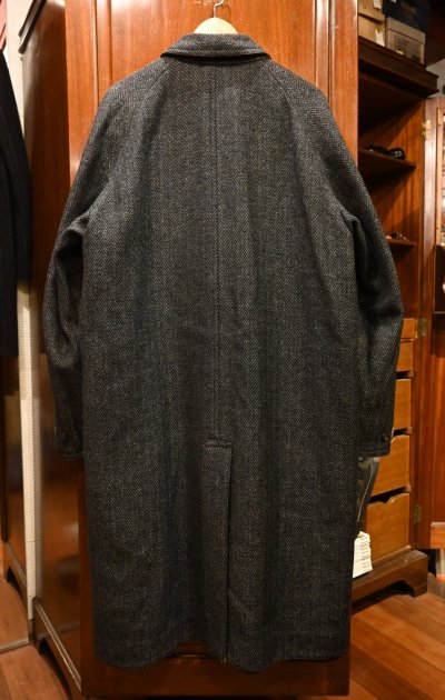 画像2: INVERTERE Reversible Coat インバーティア リバーシブル バルマカーンコート イングランド製(46LONG)中古 ビンテージ