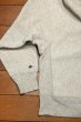 画像12: 80s CHAMPION REVERSEWEAVE HOODIE チャンピオン リバースウィーブパーカー 後付けハーフジップ アメリカ製(Gray/M) (12)