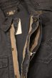 画像11: RRL RALPHLAUREN  ダブルアールエル コットンポプリン ミリタリーフィールドジャケット(FADED BLACK/S)中古  (11)