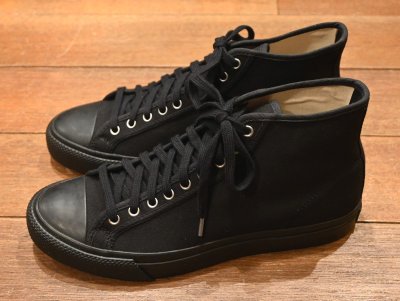 画像2: 未使用 RRL RALPHLAUREN ダブルアールエル Mayport キャンバス スニーカー(BLCK/8)箱無し