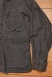 画像3: RRL RALPHLAUREN  ダブルアールエル コットンポプリン ミリタリーフィールドジャケット(FADED BLACK/S)中古  (3)