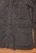画像4: RRL RALPHLAUREN  ダブルアールエル コットンポプリン ミリタリーフィールドジャケット(FADED BLACK/S)中古  (4)