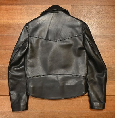 画像3: Lewis Leathers カウハイド ダブルライダースジャケット (BLACK/36)ルイスレザーズ 美中古