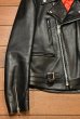 画像6: Lewis Leathers カウハイド ダブルライダースジャケット (BLACK/36)ルイスレザーズ 美中古 (6)