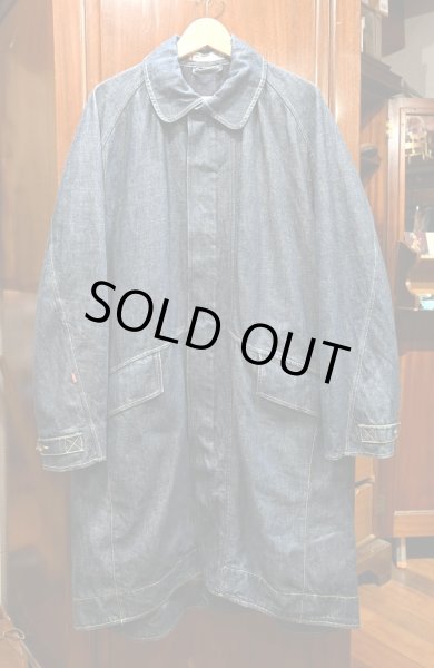 画像1: 90-00s LEVI'S ENGINEERED JEANS ユーロリーバイス エンジアドジーンズ ステンカラーコート(L)ビンテージ  (1)