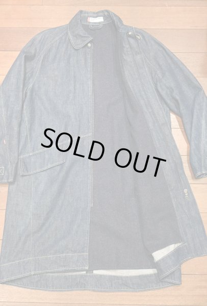 画像12: 90-00s LEVI'S ENGINEERED JEANS ユーロリーバイス エンジアドジーンズ ステンカラーコート(L)ビンテージ  (12)