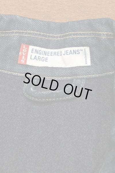 画像10: 90-00s LEVI'S ENGINEERED JEANS ユーロリーバイス エンジアドジーンズ ステンカラーコート(L)ビンテージ  (10)