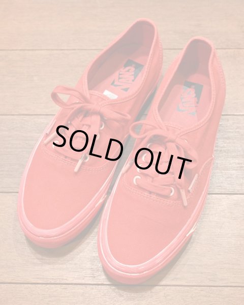 画像1: 箱いり未使用 VANS AUTHENTIC DIP DYE バンズ オーセンティック ディップダイ(TOMATO/11)新品 (1)
