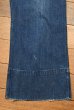 画像4: 50s US.NAVY DENIM SAILOR PANTS デニム セイラーパンツ(INDIGO/W33 L26.5)裾カットオフ ビンテージ (4)