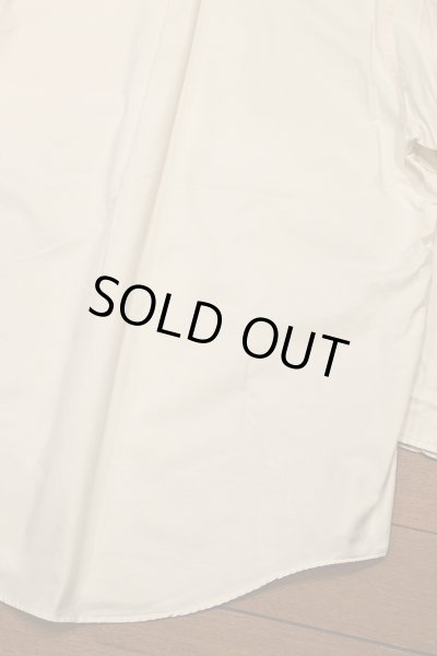 画像11: 【クリックポスト185円も可】00s BROOKS BROTHERS OX ポロカラーシャツ アメリカ製(ECRU/17-33)ビンテージ 生成り (11)