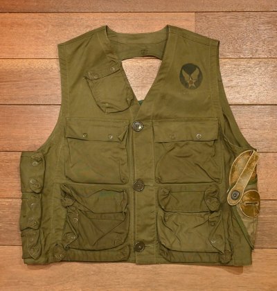 画像2: 40s US ARMY AIR FORCE UAAF TYPE C-1 VEST ビンテージ C1エマージェンシー サバイバルベスト
