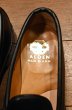 画像3: 80s ALDEN(オールデン)6725 VANラスト カーフ ペニーローファー 旧ロゴ 茶箱 アメリカ製(BLACK/US6 1/2D)箱いり 中古 ビンテージ (3)
