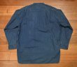 画像8: 【クリックポスト185円も可】90s RRL RALPHLAUREN ダブルアールエル インディゴ バンドカラーシャツ 三ツ星タグ ピックアップトラックタグ(L)ビンテージ 中古 (8)