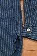 画像6: 【クリックポスト185円も可】90s RRL RALPHLAUREN ダブルアールエル インディゴ バンドカラーシャツ 三ツ星タグ ピックアップトラックタグ(L)ビンテージ 中古 (6)