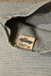 画像8: 90s RRL RALPHLAUREN ダブルアールエル ストライプデニム バンドカラーシャツ 三ツ星タグ ピックアップトラックタグ(S)ビンテージ 中古 (8)