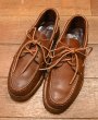 画像1: RUSSELL MOCCASIN ラッセルモカシン デッキシューズ(BROWN/6 EE)中古 アメリカ製 (1)