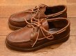 画像5: RUSSELL MOCCASIN ラッセルモカシン デッキシューズ(BROWN/6 EE)中古 アメリカ製 (5)