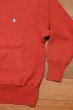 画像3: 90s CHAMPION REVERSEWEAVE チャンピオン リバースウィーブ クルーネック 無地 アメリカ製(Red/M)ビンテージ (3)