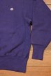 画像3: 90s CHAMPION REVERSEWEAVE チャンピオン リバースウィーブ クルーネック 無地 アメリカ製(Purple/M)ビンテージ (3)