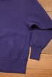 画像9: 90s CHAMPION REVERSEWEAVE チャンピオン リバースウィーブ クルーネック 無地 アメリカ製(Purple/M)ビンテージ (9)