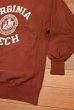 画像4: 90s CHAMPION REVERSEWEAVE チャンピオン リバースウィーブ クルーネック "VIRGINIA TECH"アメリカ製(Burgundy/XXL)ビンテージ (4)