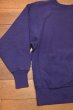 画像4: 90s CHAMPION REVERSEWEAVE チャンピオン リバースウィーブ クルーネック 無地 アメリカ製(Purple/M)ビンテージ (4)