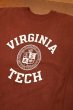 画像2: 90s CHAMPION REVERSEWEAVE チャンピオン リバースウィーブ クルーネック "VIRGINIA TECH"アメリカ製(Burgundy/XXL)ビンテージ (2)