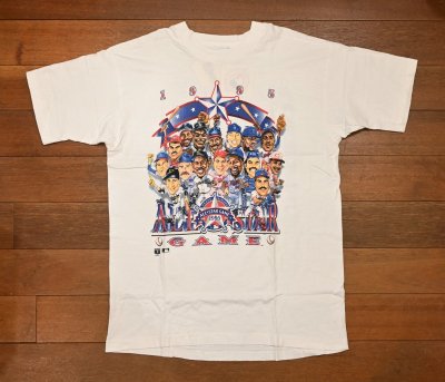 画像1: 【クリックポスト185円も可】'95 DEADSTOCK MLB ALL-STAR GAME Tシャツ SALEM SPORTSWEAR アメリカ製(White/L)野茂英雄ルーキーイヤー デッドストック