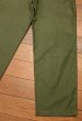 画像10: '70 U.S ARMY UTILITY TROUSERS コットンサテン ベイカーパンツ フロントジップ(表記W32L31) ビンテージ 中古 (10)