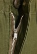 画像5: '70 U.S ARMY UTILITY TROUSERS コットンサテン ベイカーパンツ フロントジップ(表記W32L31) ビンテージ 中古 (5)