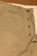 画像6: 40s U.S ARMY M-45 KHAKI チノパン オフィサーチノ(実寸 W29 L31.5)中古 ビンテージ (6)