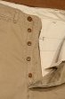 画像5: 40s U.S ARMY M-45 KHAKI チノパン オフィサーチノ(表記W31L31 実寸W30 L29.5)中古 ビンテージ (5)