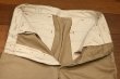 画像7: 40s U.S ARMY M-45 KHAKI チノパン オフィサーチノ(表記W31L31 実寸W30 L29.5)中古 ビンテージ (7)