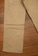 画像13: 40s U.S ARMY M-45 KHAKI チノパン オフィサーチノ(表記W31L31 実寸W30 L29.5)中古 ビンテージ (13)