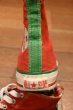 画像6: 90s Converse Allstar HI コンバースオールスター クリスマスモデル アメリカ製(Red×Green,US7 1/2)中古 ビンテージ (6)