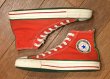 画像7: 90s Converse Allstar HI コンバースオールスター クリスマスモデル アメリカ製(Red×Green,US7 1/2)中古 ビンテージ (7)