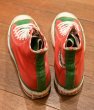 画像5: 90s Converse Allstar HI コンバースオールスター クリスマスモデル アメリカ製(Red×Green,US7 1/2)中古 ビンテージ (5)