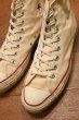 画像2: 80s Converse Allstar HI コンバースオールスター HI サイドステッチ 当て布 アメリカ製(Natural/US10.5)中古 ビンテージ (2)