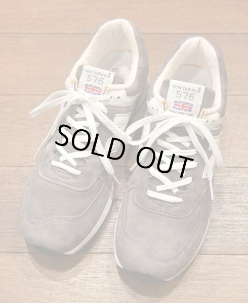 画像1: HOLD.  未使用品/箱あり New Balance ニューバランス 576GRS イングランド製(GRAY SUEDE/9.5) (1)
