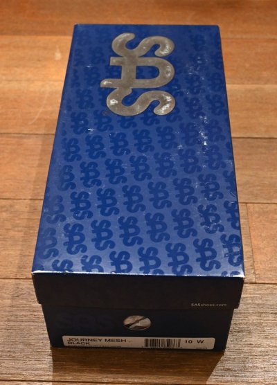 画像3: 箱入り未使用品 SAS(San Antonio Shoemakers) JOURNEY MESH アメリカ製 レザースニーカー(BLACK/10W)