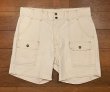 画像1: '76 Levi's リーバイス30676 コットンキャンバス ブッシュショーツ ショートパンツ(Natural/W34)中古 ビンテージ (1)