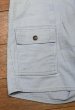 画像3: '76 Levi's リーバイス30676 コットンツイル ブッシュショーツ ショートパンツ(BLUE/W34)中古 ビンテージ (3)